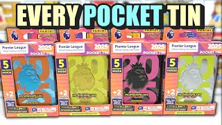 THE BEST ADRENALYN XL 20242025 Pocket Tin Opening  EXCELLENCE Card Hunt  All 4 Pocket Tins [upl. by Akiam]