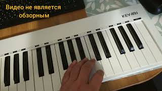 Миди клавиатура Axelvox KEY49j НЕ обзор [upl. by Annmaria]