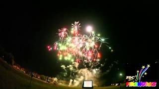 Peterborough lions rugby club multimedia Fireworks display by PDC Fireworks [upl. by Anabella]