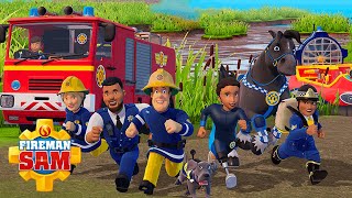 Fireman Sam Season 13 Adventures 🔥 Full Episode Marathon  1 hour compilation  Kids Movie [upl. by Cato]