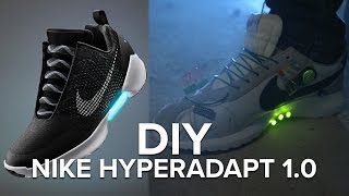 DIY Nike HyperAdapt SelfLacing Shoes [upl. by Avenej]