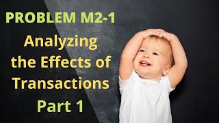 Module 3  Problem M21 Analyzing the Effects of Transactions  Part 1 [upl. by Eintihw153]