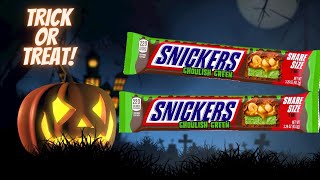 SNICKERS GHOULISH GREEN Candy Bar [upl. by Aniryt]