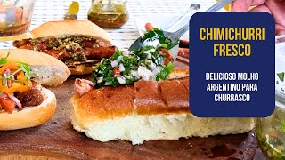 Molho Chimichurri Fresco [upl. by Sass305]