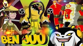 ESPECIAL BEN JUU  BEN 10 VERCION JAPONESA  TODOS LOS ALIENS FRIO10MIL rizegreymon22 [upl. by Geesey967]