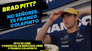 Esto es Cine Señores Franco Colapinto y la Publicidad para Mostrar su Nuevo Casco F1 radio [upl. by Blakelee]