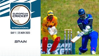 🔴 ECI Spain 2023  Day 1  T10 Live International Cricket  European Cricket [upl. by Parthenia]