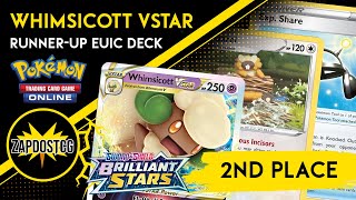 2nd Place Whimsicott VSTAR Deck From EUIC Is Crazy Disruptive Pokemon TCG [upl. by Ahsikat]