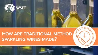 How are traditional method sparkling wines made [upl. by Einnhoj]