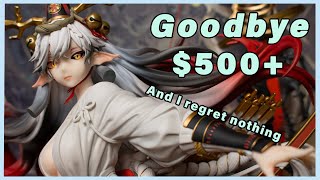 A 14 that is NOT a Bunny or FREEing Figure  Onmyoji RPG Suzuka Gozen by AniMester Figure Review [upl. by Balfour]