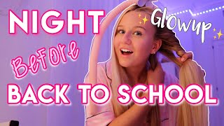 NIGHT ROUTINE BEFORE BACK TO SCHOOL Abendroutine  MaVie Noelle [upl. by Ettenrahc]