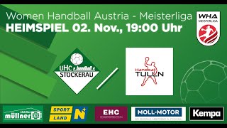 WHA Meisterliga UHC Müllner Bau Stockerau vs UHC Gartenstadt Tulln [upl. by Santini]