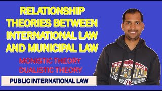 Relationship between International Law and Municipal Law  Theories  Public International Law [upl. by Oedama]