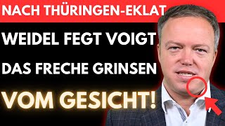 Thüringen Skandal Jetzt enthüllt WEIDEL die DRECKIGEN MACHENSCHAFTEN der Altparteien 😡 Unfassbar [upl. by Ansilme]