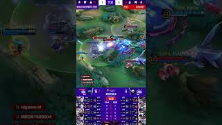 Rebellion Esports vs Evos Holy Snapdragon hari ke6 mobilelegends game [upl. by Rayham197]