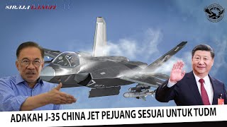 ADAKAH J35 SESUAI UNTUK TUDM  Mampukah J35 Menghadapi Jet Pejuang F35 Singapura [upl. by Sicular385]