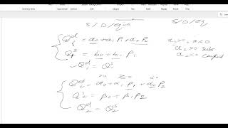 The general equilibrium model with two goods discussion econ 103 [upl. by Joete]