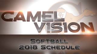 Campbell Softball  2018 Schedule Preview [upl. by Atig341]