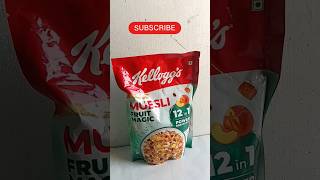 KELLOGGS MUESLI FRUITS NUT amp SEEDS SHORTS SHORTSFEED FATLOSS [upl. by Christalle]