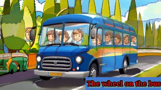 The wheels On the Bus  Nursery rhymes amp kids songs [upl. by Leizar]