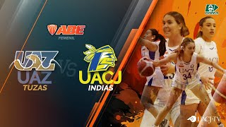 Liga de Basquetbol ABE 2024  UACJ vs UAZ Femenil [upl. by Mcquade]