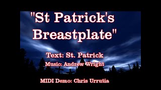 St Patricks Breastplate  adapted by Andrew Wright [upl. by Revart893]