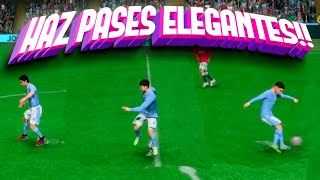 ¡Luce como un PRO Aprende a hacer PASES ELEGANTES en EA FC 24 🎮👑Cómo hacer PASES DE LUJO [upl. by Ayian942]