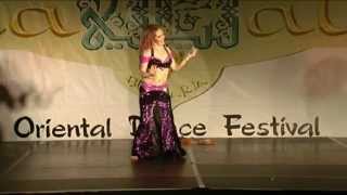 NADIA STOYKOVA in LAYALI BULGARIA Oriental Dance Festival 2014 [upl. by Lidda480]