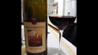 0004  Vinho Rosso di Montalcino Castello Banfi 2016 [upl. by Elston]