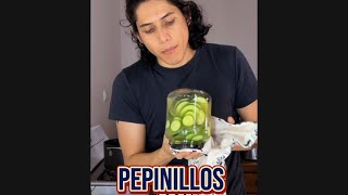 Receta de pepinillos resumen [upl. by Anwahsar]