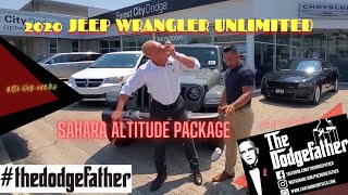 2020 Jeep Wrangler Unlimited Sahara Altitude Package WalkAround [upl. by Ahsiuqel]