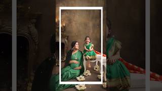 Maternity Photoshoot in Traditional Dress saree maternityphoto [upl. by Diena]