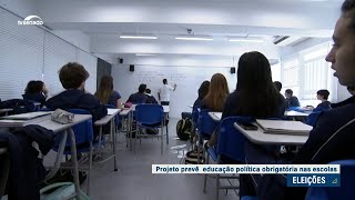 Educação política deve ser conteúdo obrigatório do ensino básico prevê projeto em análise no Senado [upl. by Lem428]