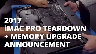 2017 iMac Pro Teardown  OWC Memory Upgrade Announcement [upl. by Yeta756]