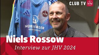 quotIch freue mich auf das was kommtquot  Interview mit Niels Rossow  1 FC Nürnberg [upl. by Korten]