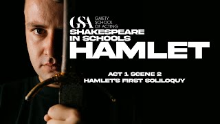 Hamlet Act 1 Scene 2  Hamlets first soliloquy [upl. by Busey]