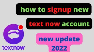 How to Create TextNow Account on Your PC in 2022 [upl. by Amliv]