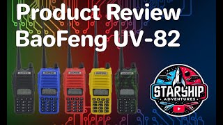 🔵Product Review  BaoFeng UV82 VHFUHF 2Way Radio  UV82 Radio [upl. by Nosmas]