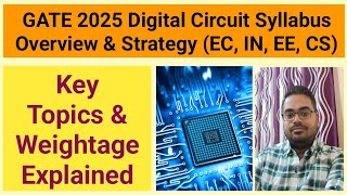 Digital Circuit Syllabus Overview amp Strategy for GATE 2025  EC IN EE CS  Key Topics amp Weightage [upl. by Ladonna421]