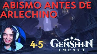 ABISMO RAPIDO ANTES DE ARLECHINO✅ ║NEUVI Y RAIDEN 💙💜║ 45 ║GENSHIN IMPACT [upl. by Monro]