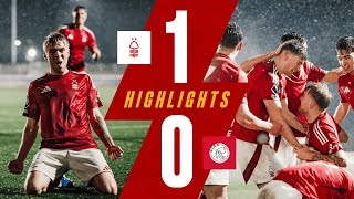 Nadin Scores LATE WINNER 🤩  Forest 10 Ajax  Premier League International Cup Highlights [upl. by Catina]