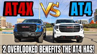 2024 GMC Sierra AT4X VS Sierra AT4 2 Big Advantages The AT4 Has You Probably Didnt Know [upl. by Anotyad]