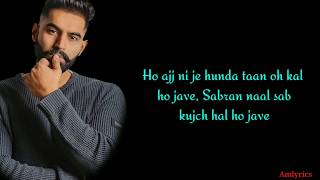 LYRICS Ape Banda sikh Janda Aam Jahe Munde Parmish Verma ft Pardhaan Latest Punjabi SONG 2020 [upl. by Behn]