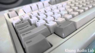 UNICOMP Mechanical Keyboard Key Press Typing Sounds  IBM Keyboard [upl. by Letsyrhc]