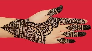 Easy simple Mehndi Design Diwali special mehndi design latest Stylish mehndi design mehndi design [upl. by Evita50]