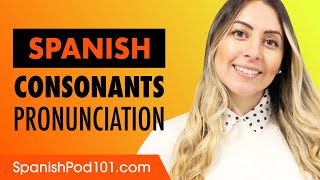 How to Pronounce Spanish Consonants  Spanish for Beginners [upl. by Adnov]