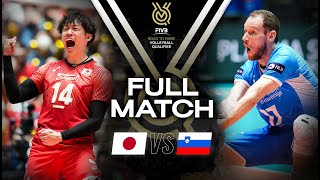 🇯🇵 JPN vs 🇸🇮 SLO  Paris 2024 Olympic Qualification Tournament  Full Match  Volleyball [upl. by Napier]