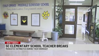 Elementary school teachers will start school year with a guaranteed 30 min break [upl. by Essex718]