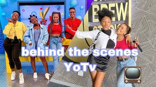 I went on YO TV behind the scenes [upl. by Eicnarf]