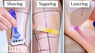 Every Method of Leg Hair Removal 21 Methods  Allure [upl. by Zolner299]